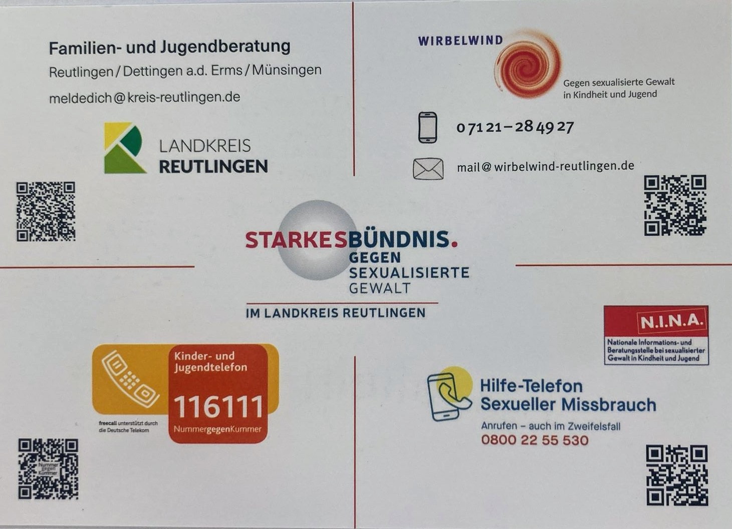  Postkarte STARKES.BÜNDNIS.